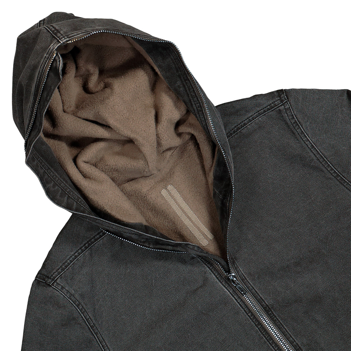 Rick Owens DRKSHDW Gimp Zipfront Jacket Gravel Jackets DU02F6778 CVG 148 Detail View 3 | GATE