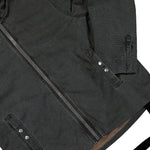 Rick Owens DRKSHDW Gimp Zipfront Jacket Gravel Jackets DU02F6778 CVG 148 Detail View 4 | GATE
