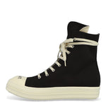 Rick Owens Sneaks Black / Milk / Milk sneaker DU02F6800 DOEP7 911 Detail View 1 | GATE
