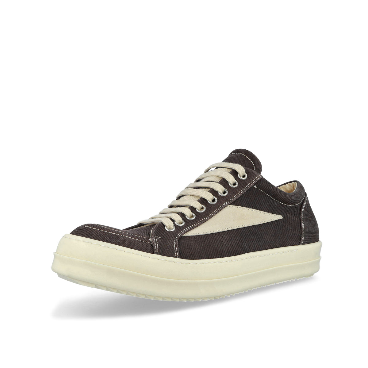 Rick Owens Vintage Sneaks Grape / Milk / Milk sneaker DU02F6803 DLDLVS 8611 Detail View 4 | GATE
