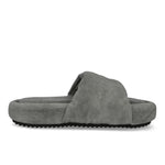 Rick Owens Chancla Black / Milk / Milk sliders DU02F6857 DLD 78 Detail View 2 | GATE

