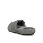 Rick Owens Chancla Black / Milk / Milk sliders DU02F6857 DLD 78 Detail View 3 | GATE
