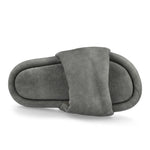 Rick Owens Chancla Black / Milk / Milk sliders DU02F6857 DLD 78 Detail View 5 | GATE
