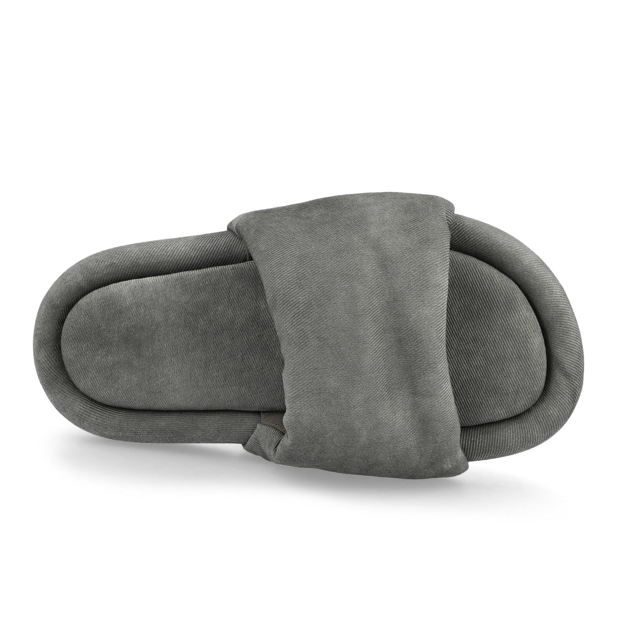 Rick Owens Chancla Black / Milk / Milk sliders DU02F6857 DLD 78 Detail View 5 | GATE
