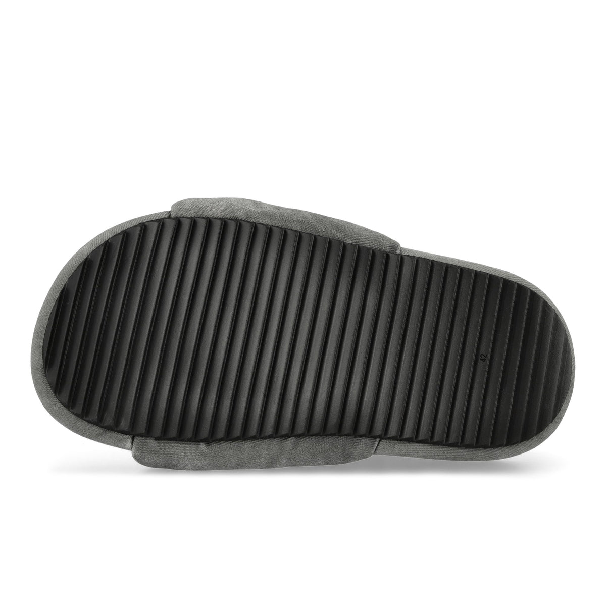 Rick Owens Chancla Black / Milk / Milk sliders DU02F6857 DLD 78 Detail View 6 | GATE

