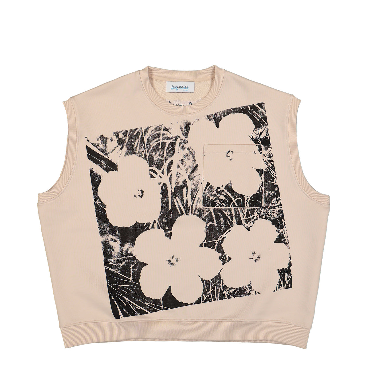 Boxy Fit Crew AW Flowers