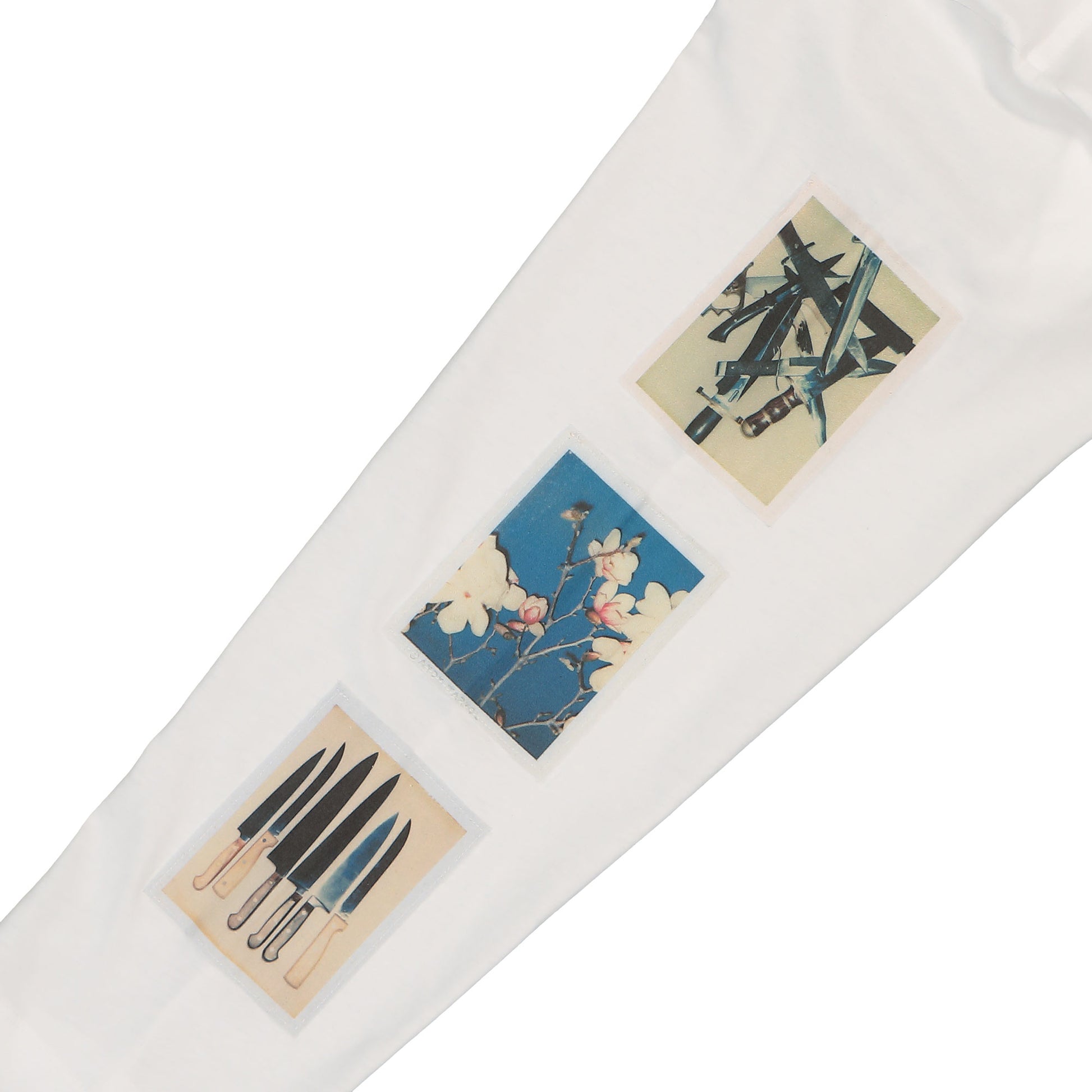 Études Studio LS Relax T-Shirt AW Polaroid White Detail view 6 | Gate