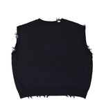 Études Studio Short Sleeves V-Neck Blue Detail view 2 | Gate