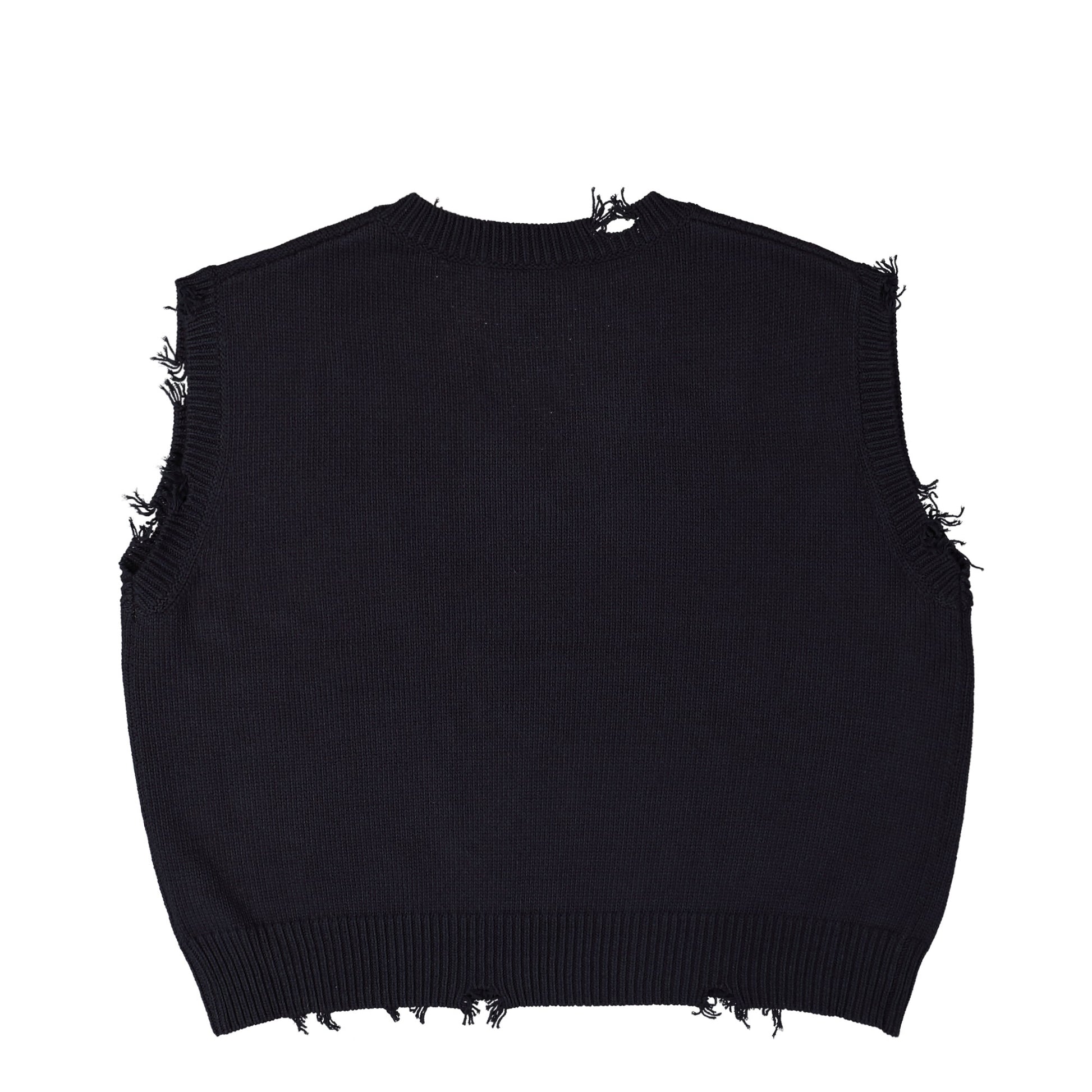 Études Studio Short Sleeves V-Neck Blue Detail view 2 | Gate