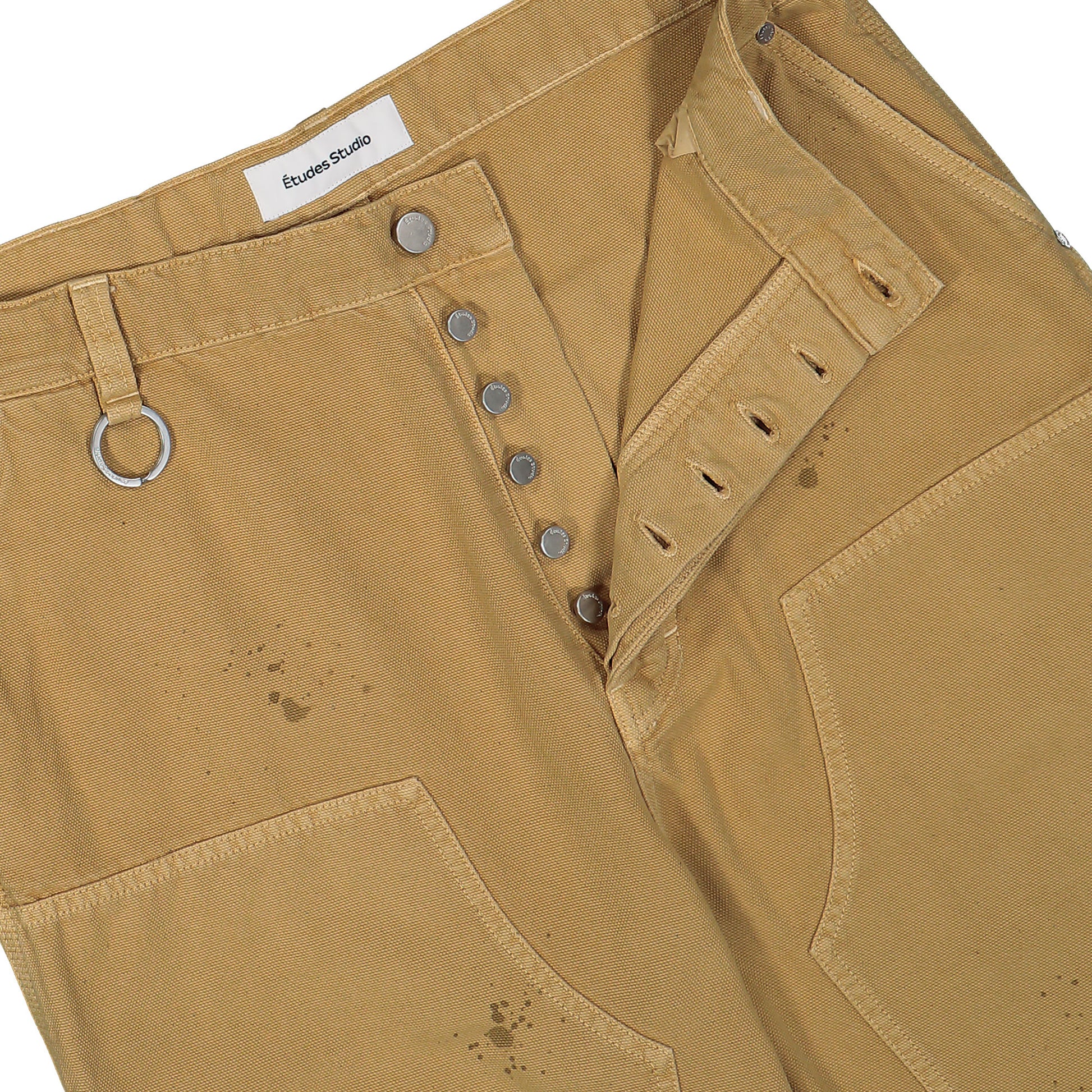 Études Studio Loose Carpenter Pants Brown Detail view 5 | Gate