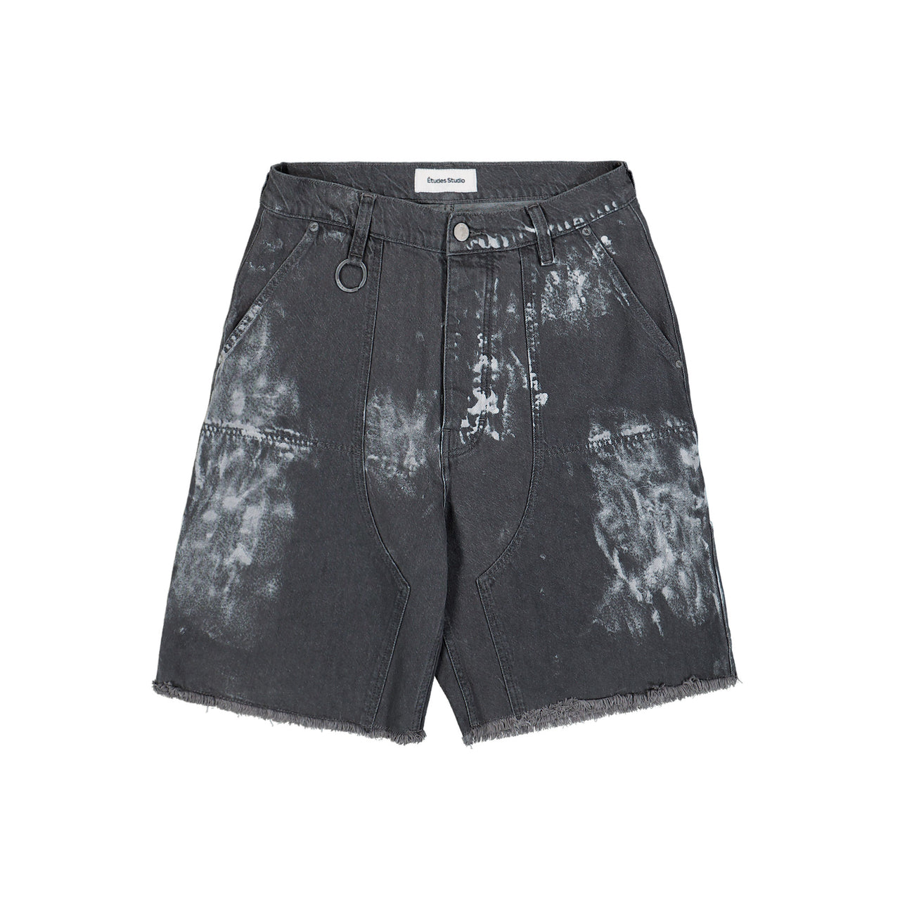 Loose Jeans Shorts Paint