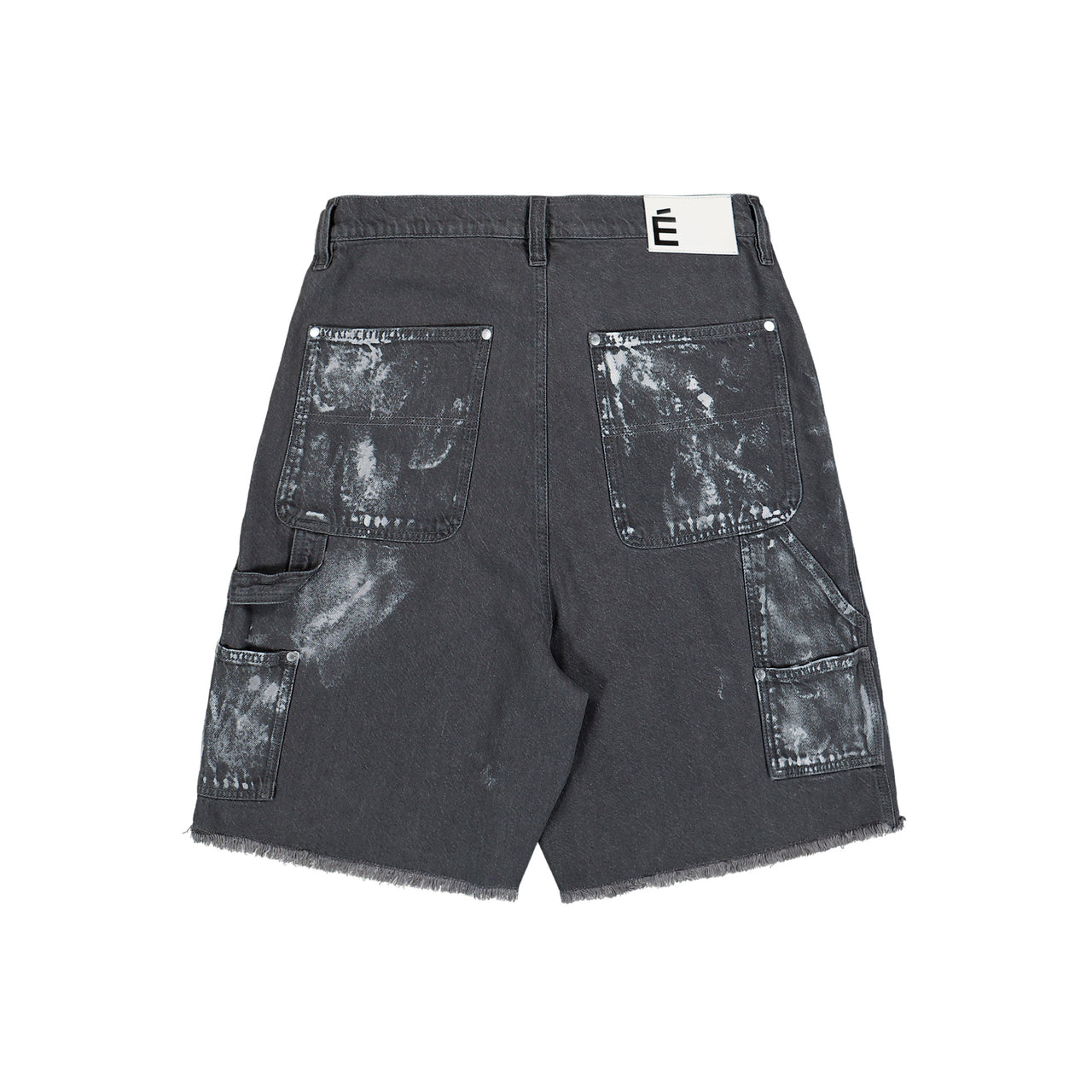 Loose Jeans Shorts Paint