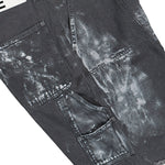Études Studio Loose Jeans Shorts Paint Grey Detail view 7 | Gate