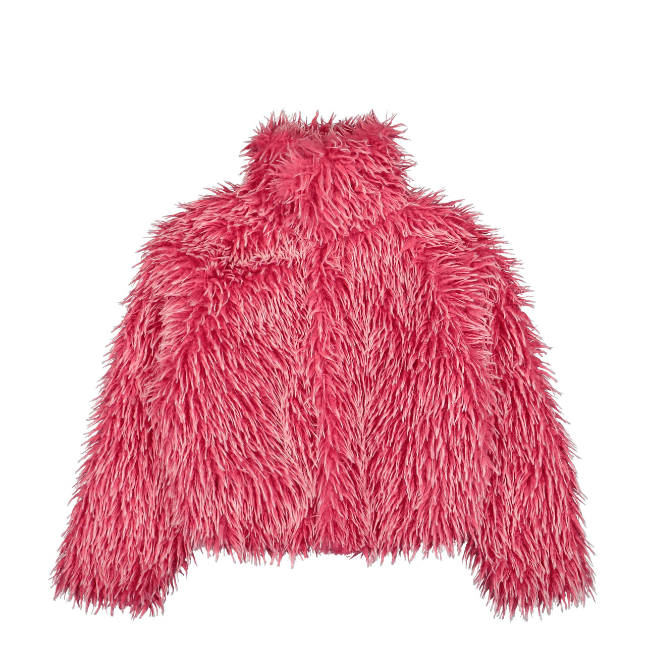 Faux Fur Varsity Jacket