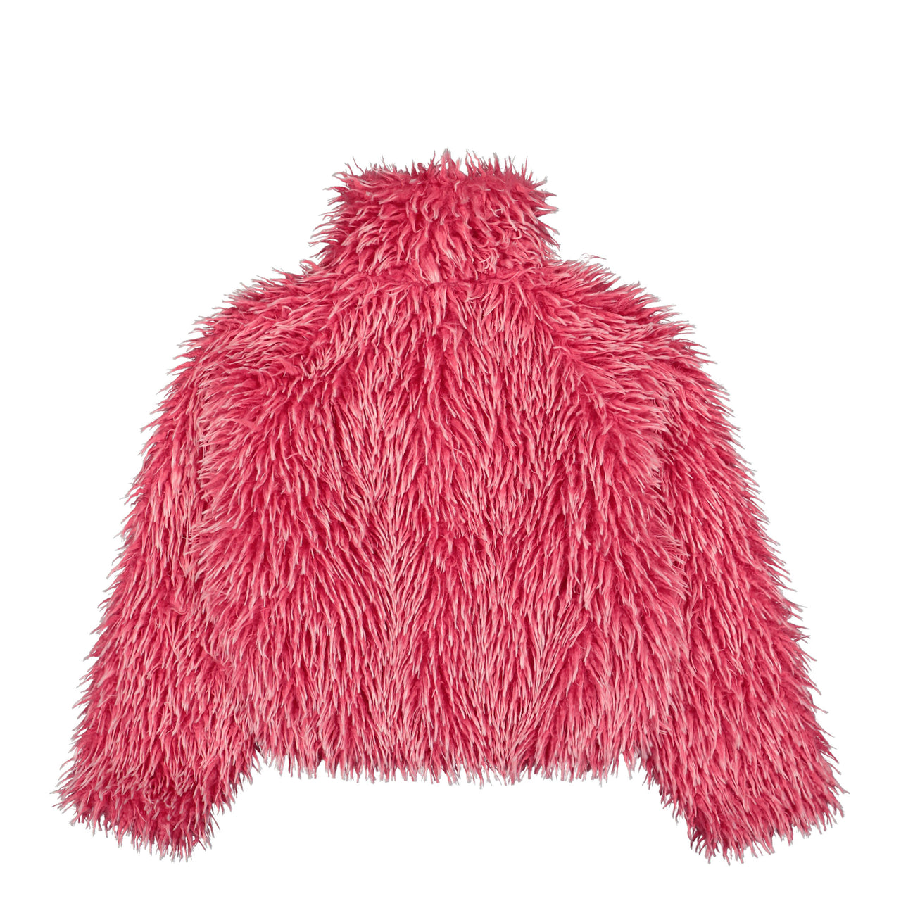 Faux Fur Varsity Jacket