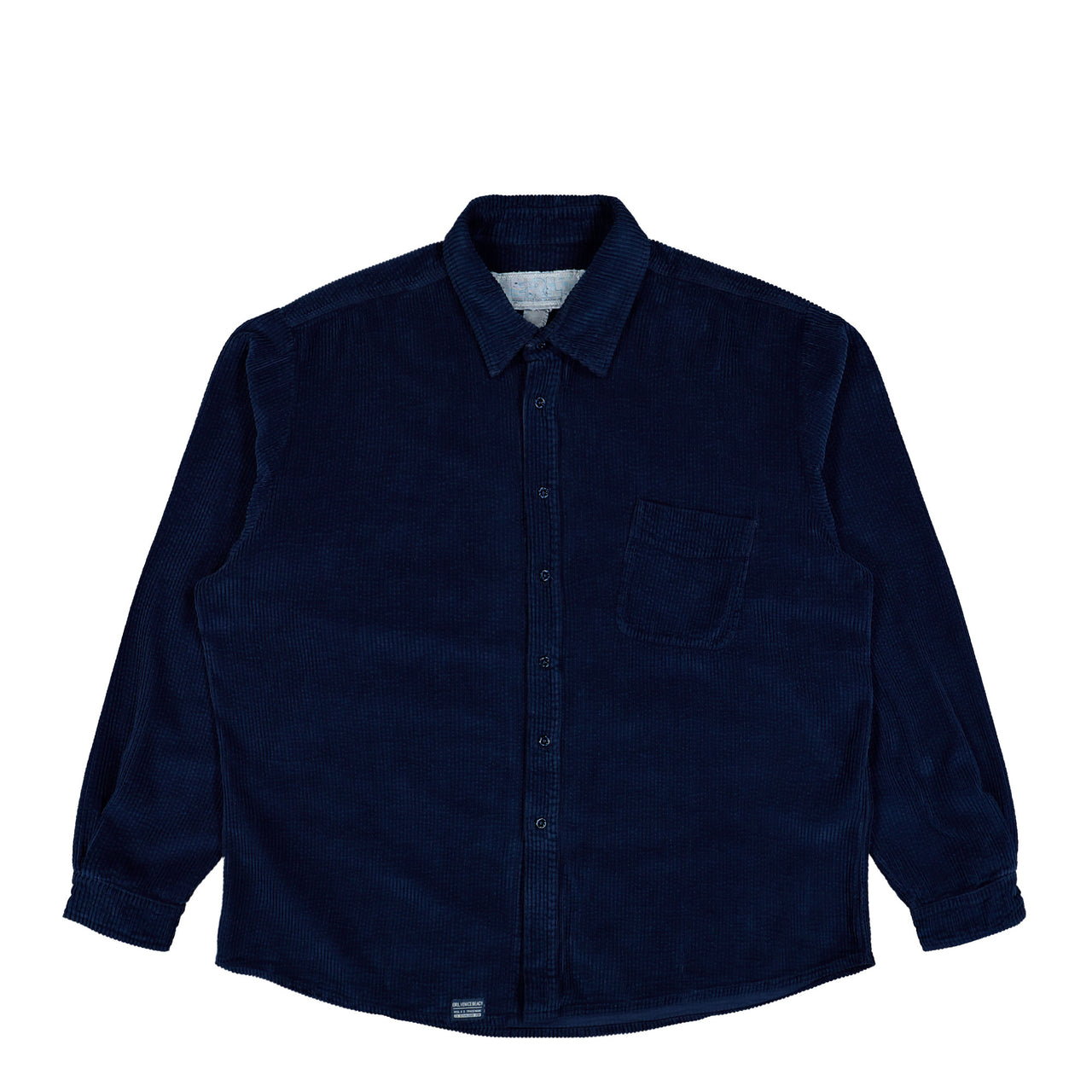 ERL Woven Corduroy Overshirt Navy Overshirt ERL11B019-1 / Navy | Overkill
