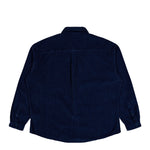 ERL Woven Corduroy Overshirt Navy Overshirt ERL11B019-1 / Navy Close-up | Overkill
