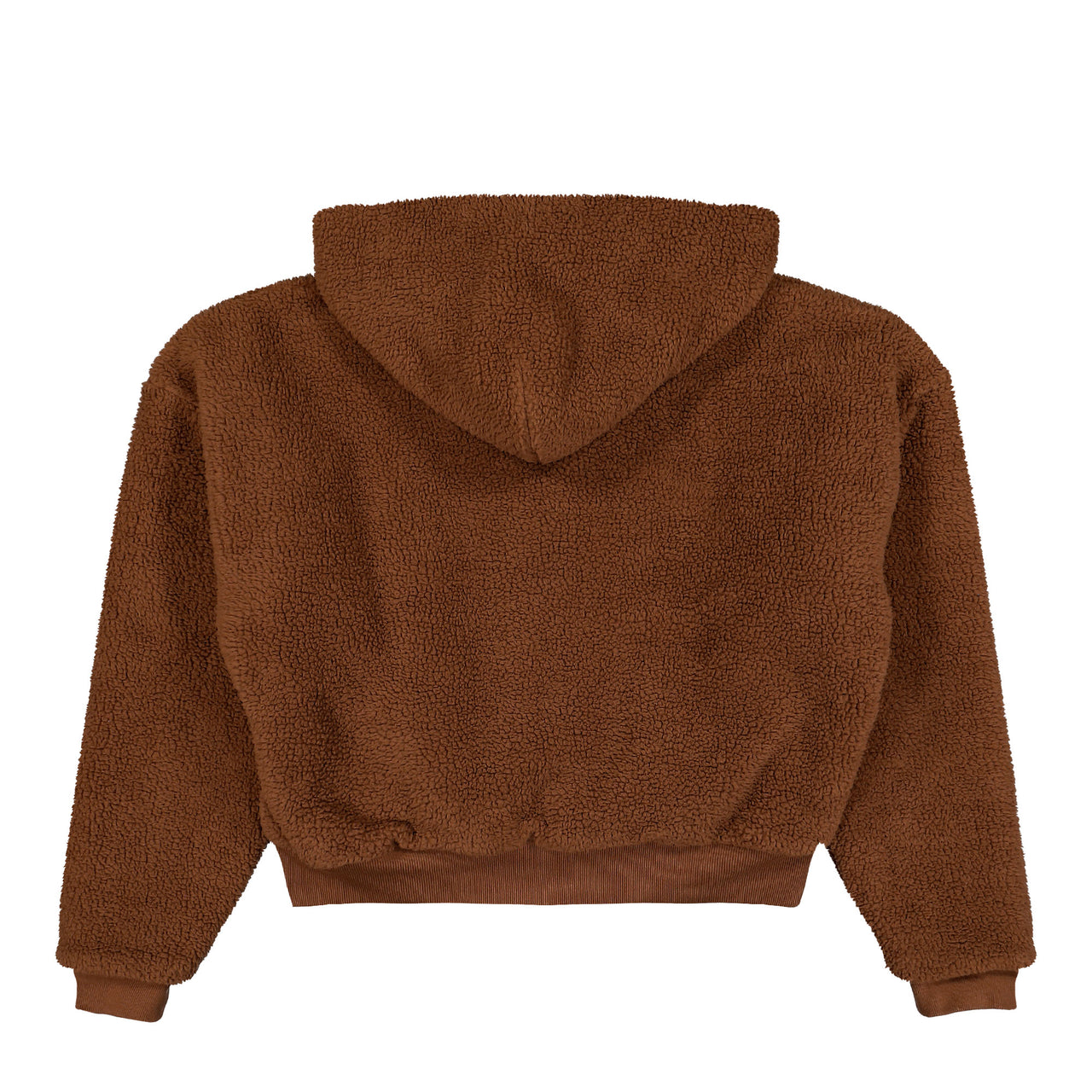 ERL Terry Fleece Knit Zipped Hoodie Brown Zip Hoodie ERL11J007-1 / Brown | Overkill
