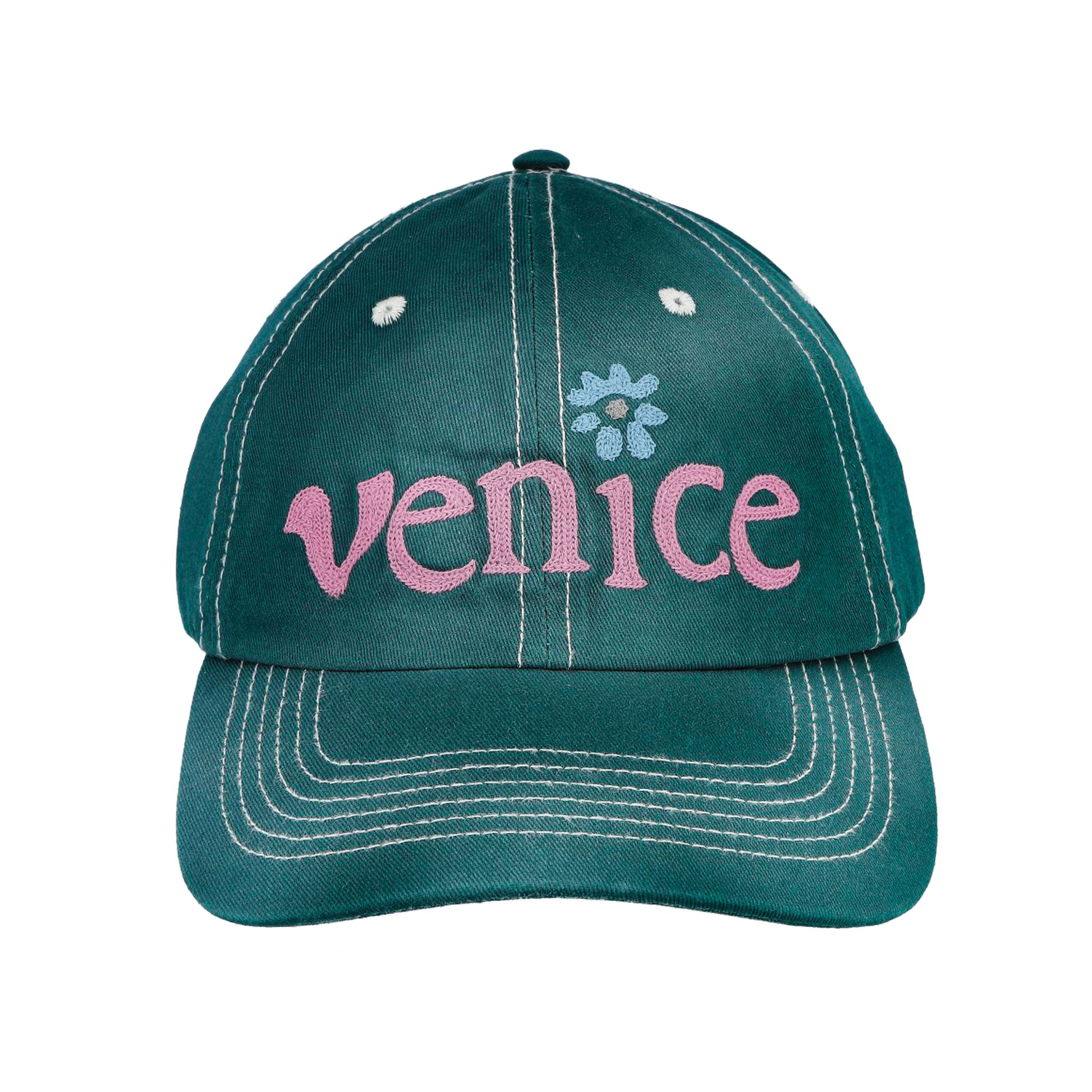 ERL Venice Woven Cap Green Basecap ERL11K018-2 / Green Detail View 1 | Overkill
