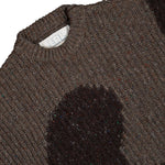 ERL Swirl Wool Knit Crewneck Brown Pullover ERL11N004-1 / Brown Detailfoto | Overkill
