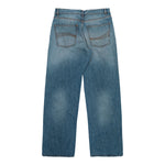 ERL Breakwater Wash Denim Woven Jeans Blue Pants ERL11P003-1 / Blue Close-up | Overkill
