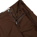 ERL Woven Zip-Off Cargo Pants Brown Pants ERL11P006-1 / Brown Detail View 1 | Overkill
