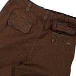 ERL Woven Zip-Off Cargo Pants Brown Pants ERL11P006-1 / Brown Detail View 2 | Overkill
