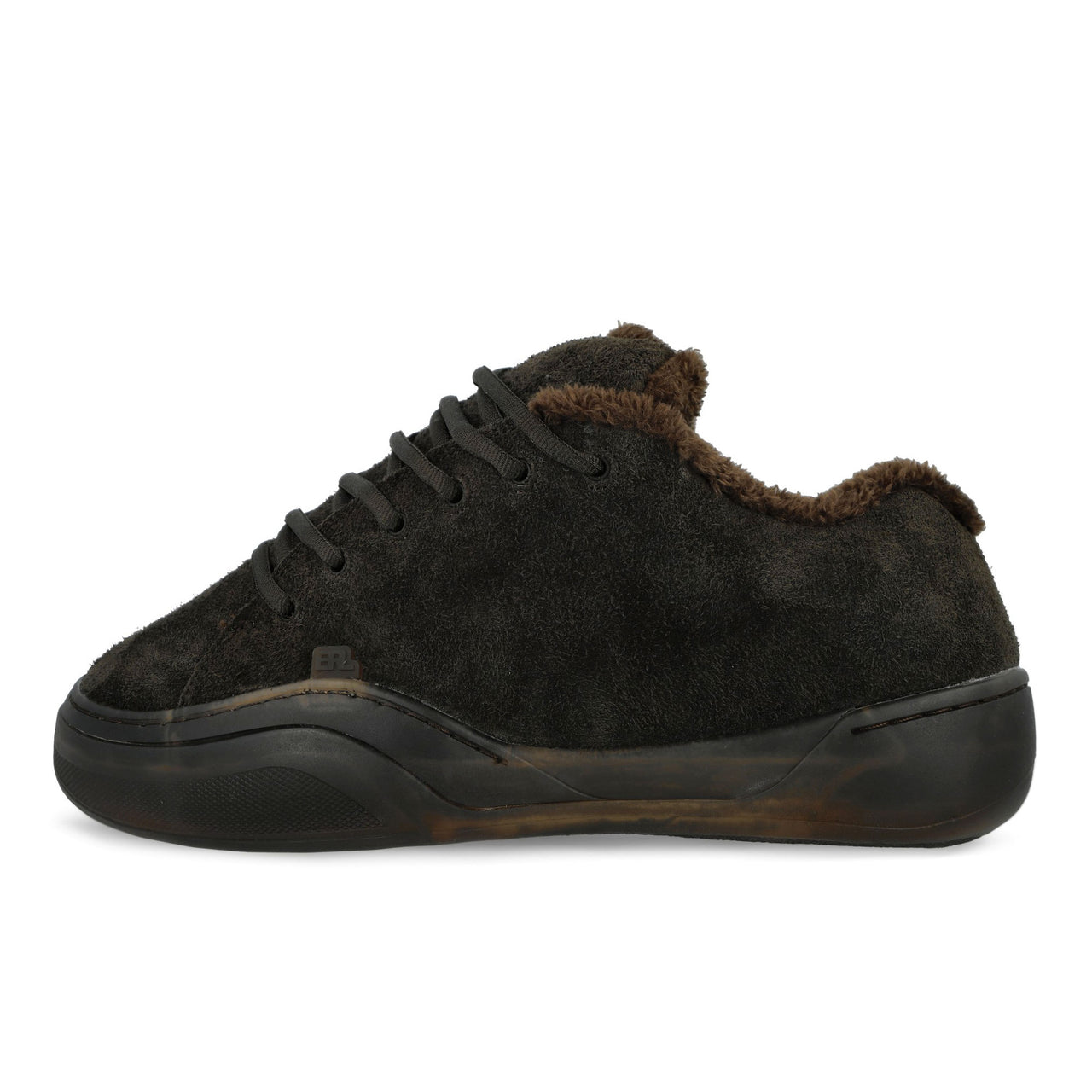 ERL Vamp Suede Mud Sneaker ERL11SH02-1 Detail View 1 | GATE