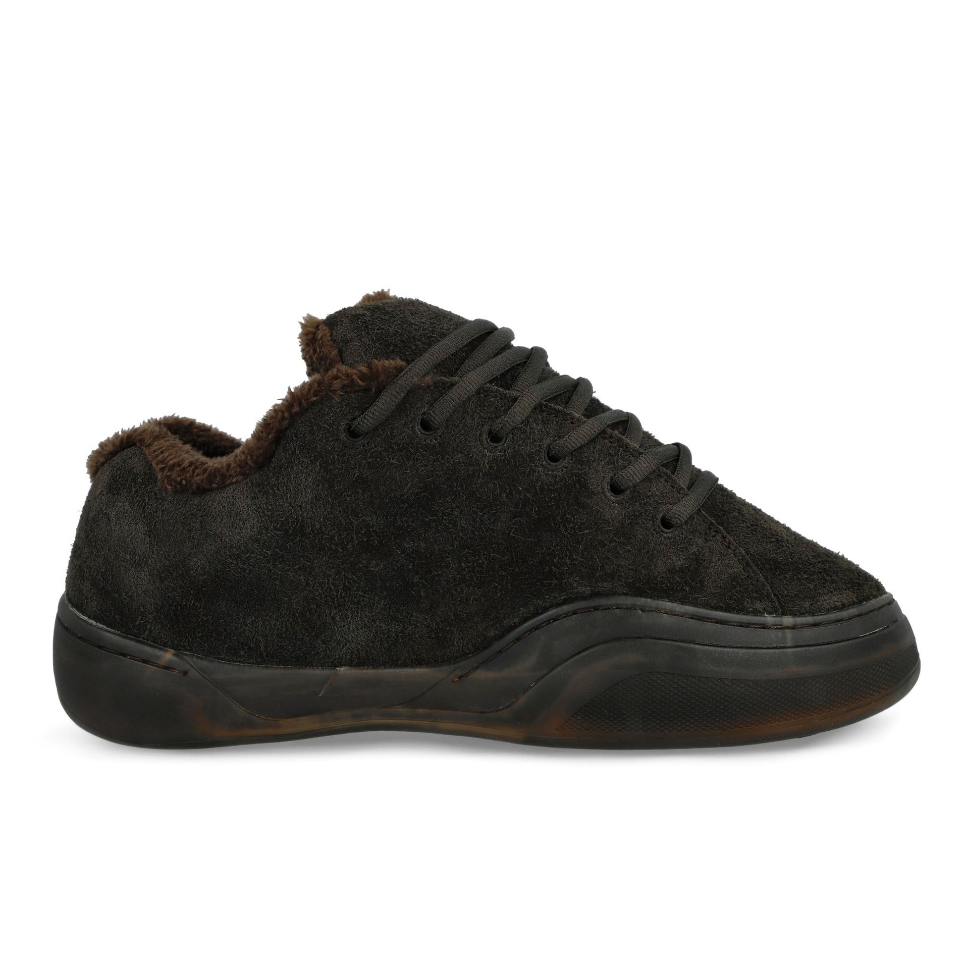 ERL Vamp Suede Mud Sneaker ERL11SH02-1 Detail View 2 | GATE
