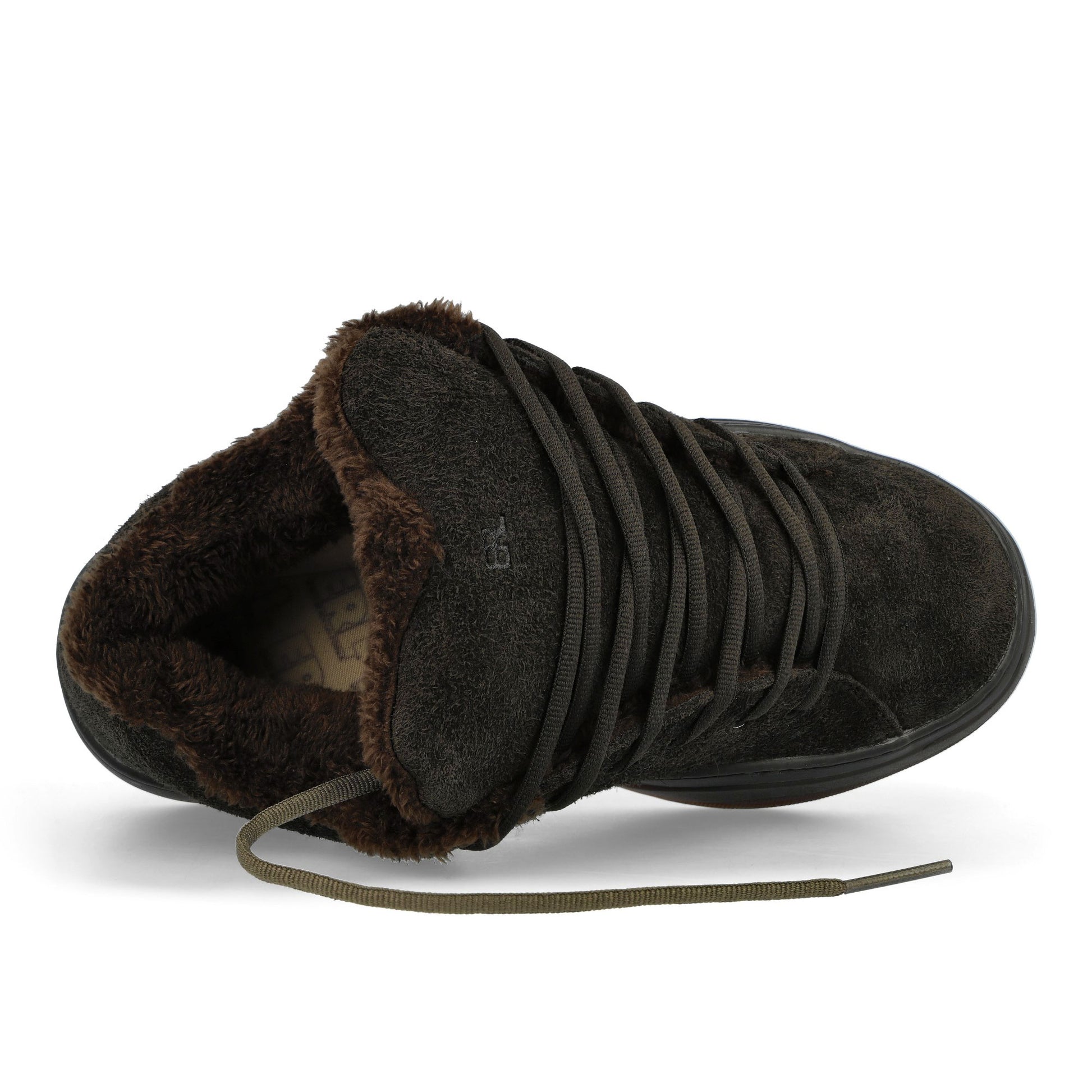 ERL Vamp Suede Mud Sneaker ERL11SH02-1 Detail View 5 | GATE