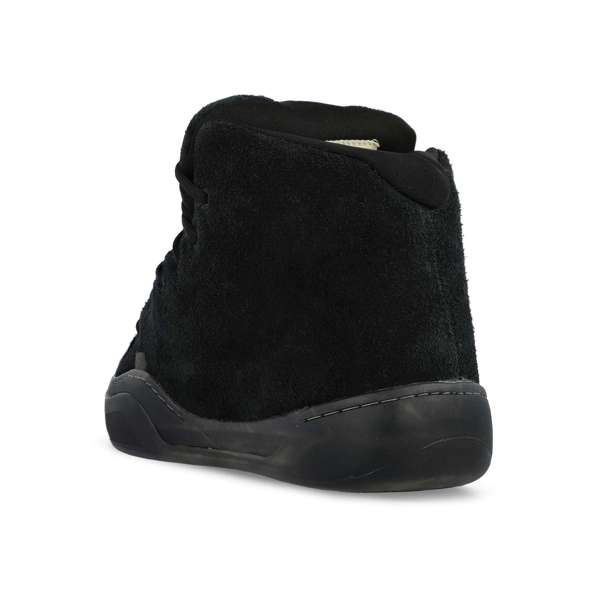 ERL Vamp High Suede Pirate Black Sneaker ERL11SH05-1 Detail View 3 | GATE