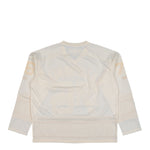 ERL California Hockey Knit Jersey Off White T-Shirt ERL11T013-1 / Off White Close-up | Overkill
