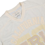 ERL California Hockey Knit Jersey Off White T-Shirt ERL11T013-1 / Off White Detailfoto | Overkill
