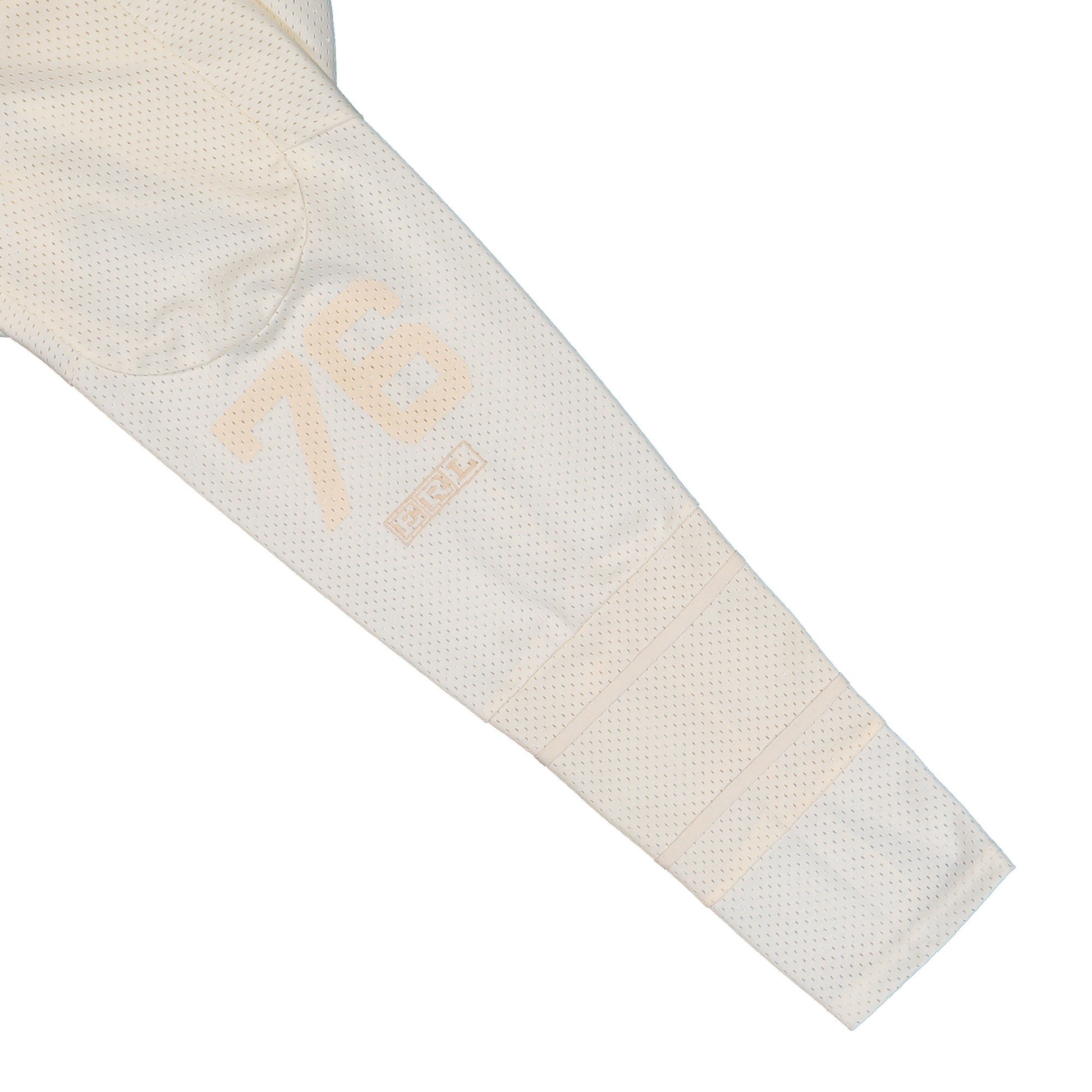 ERL California Hockey Knit Jersey Off White T-Shirt ERL11T013-1 / Off White Detail View 1 | Overkill

