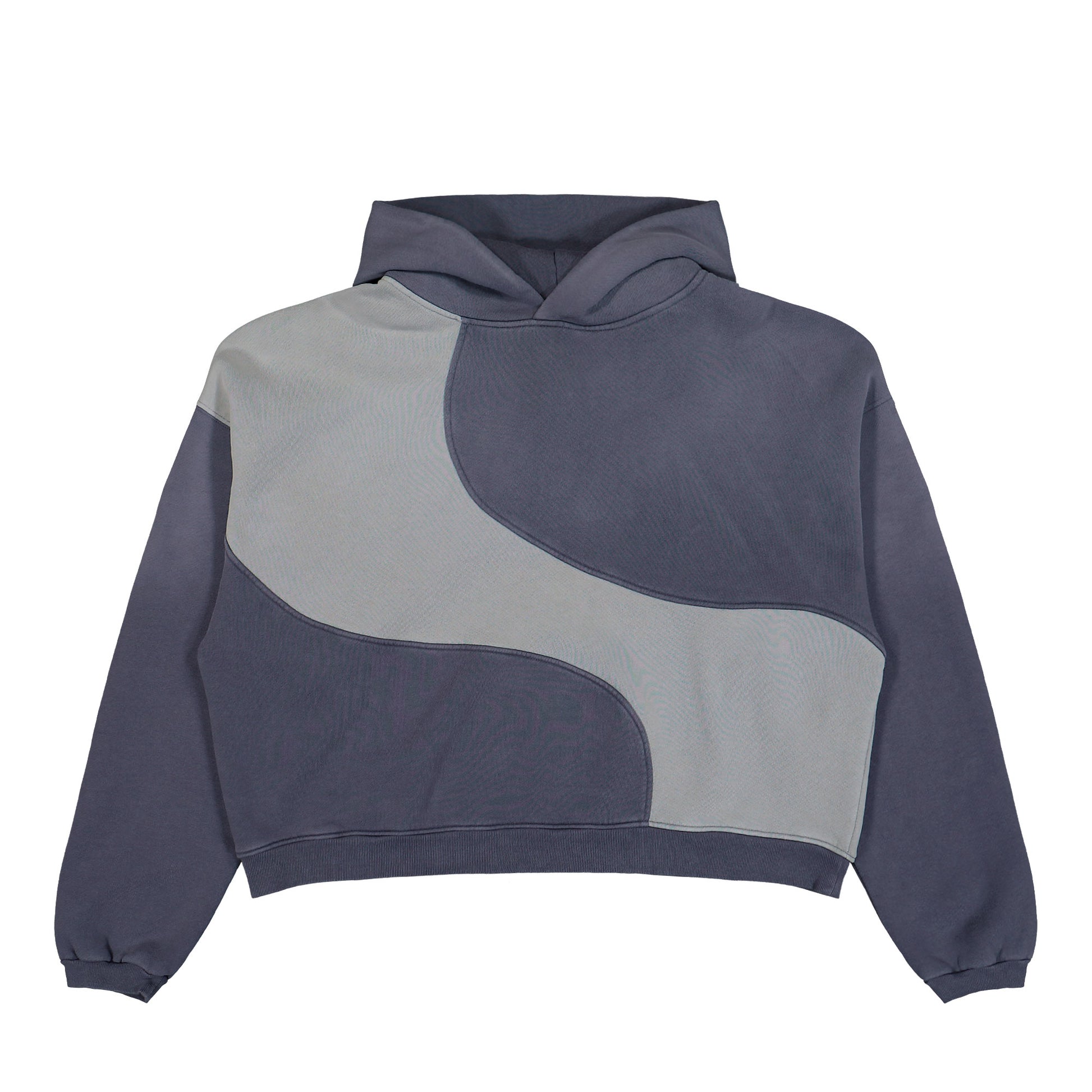 ERL Wave Knit Hoodie Dark Grey Hoodie ERL11T024-2 / Dark Grey | Overkill
