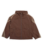 ERL Ufo Woven Track Jacket Brown  Jackets ERL12J020-1 / Brown Detail View 1 | GATE
