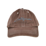 ERL California Woven Cap Brown  Caps ERL12K030-2 / Brown Detail View 4 | GATE
