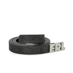 Stone Island Suede Skinny Leather Belt Pepe Belts ERL12K053-3 / Pepe Detail View 1 | GATE
