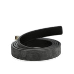 Stone Island Suede Skinny Leather Belt Pepe Belts ERL12K053-3 / Pepe Detail View 3 | GATE
