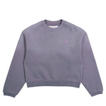 ERL Script Crewneck Knit Sweatshirt Purple  Sweatshirts ERL12T024-3 / Purple Detail View 1 | GATE
