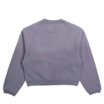 ERL Script Crewneck Knit Sweatshirt Purple  Sweatshirts ERL12T024-3 / Purple Detail View 2 | GATE

