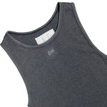 ERL Faded Black Knit Tank Top Faded Black  Tops ERL12T101-1 / Faded Black Detail View 3 | GATE
