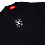 032c Fainting Cross Oversized Longsleeve Washed Black Longsleeves F25-URC-0271-050 Detailfoto | Overkill
