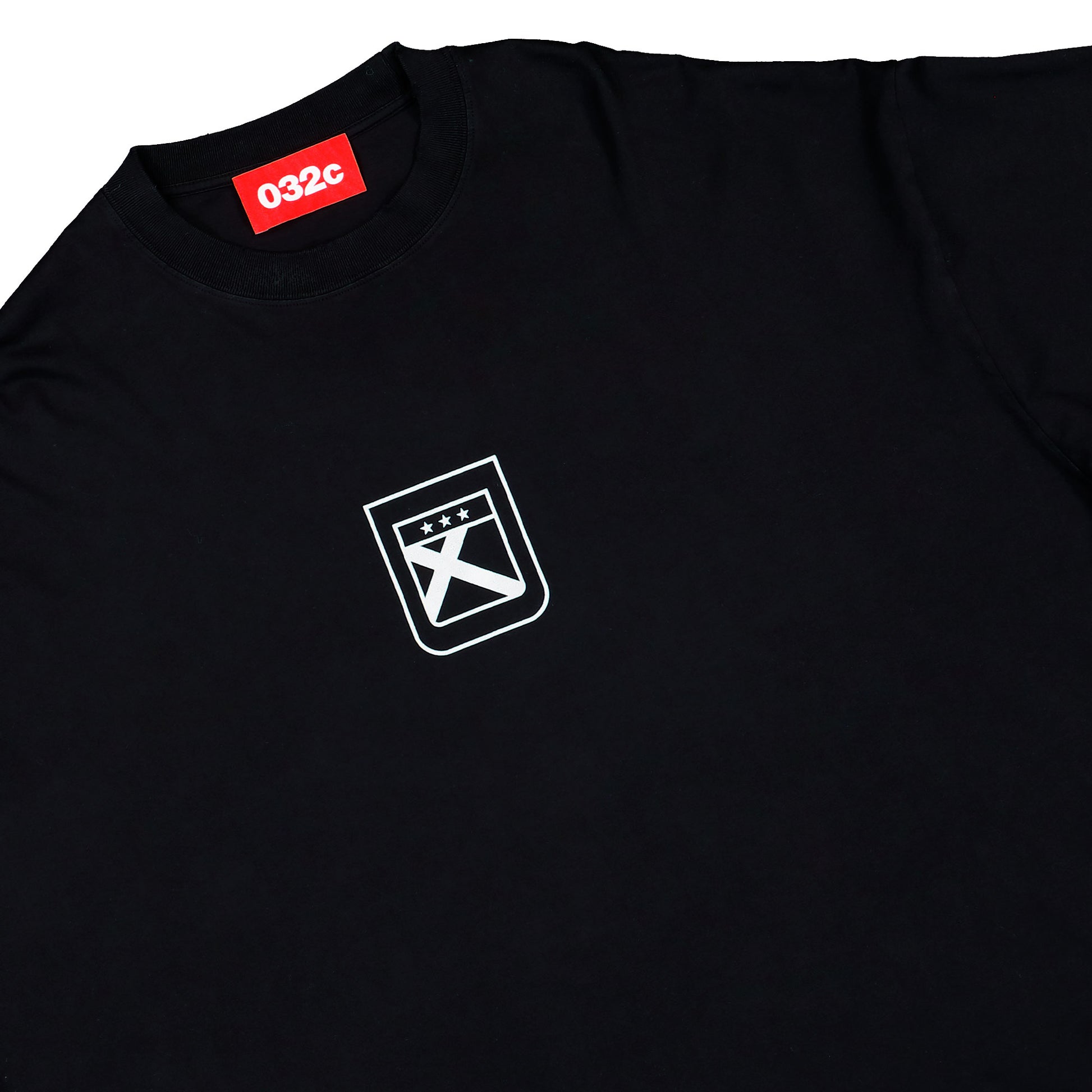 032c Fainting Cross Oversized Longsleeve Washed Black Longsleeves F25-URC-0271-050 Detailfoto | Overkill
