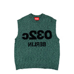 032c Selfie Vest Blue / Phosphor Green Knits F25-URK-0312-450 | Overkill
