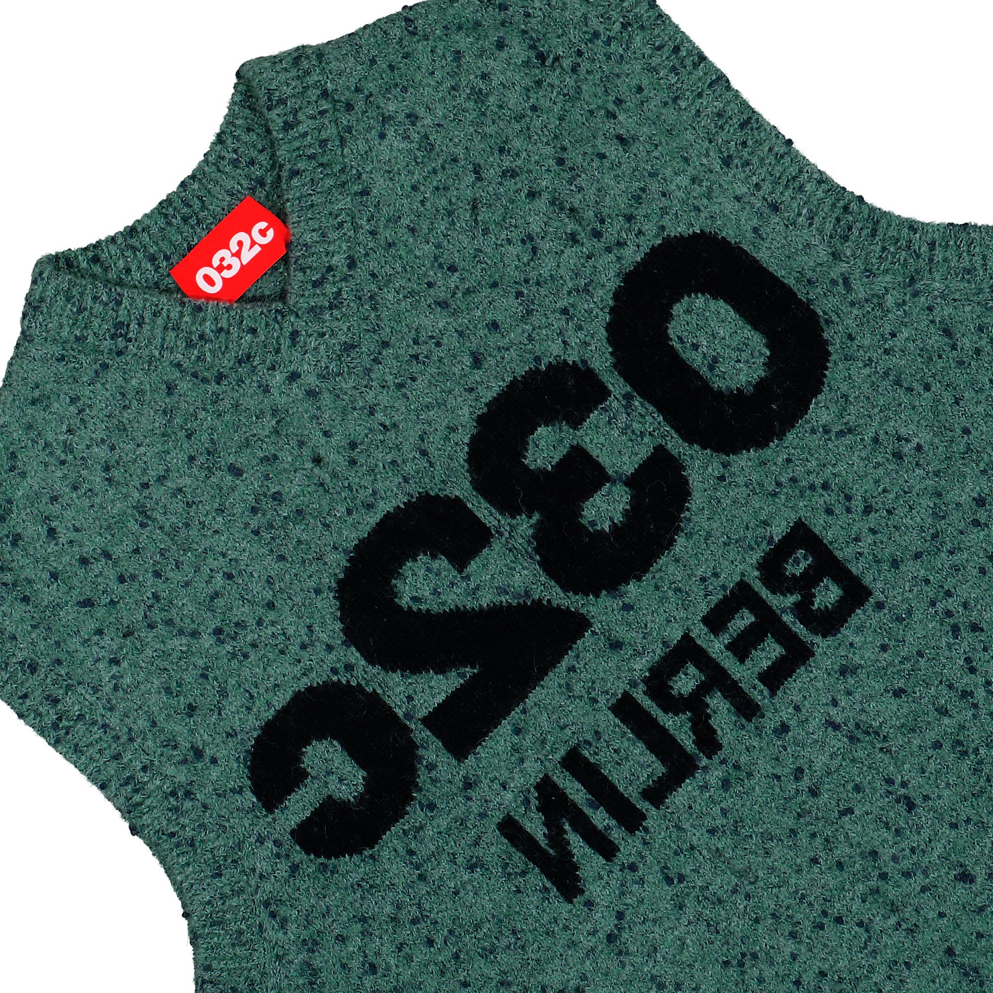 032c Selfie Vest Blue / Phosphor Green Knits F25-URK-0312-450 Detailfoto | Overkill
