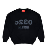 032c Selfie Sweater Black / Black Melange Sweatshirts F25-URK-1511-000 | Overkill
