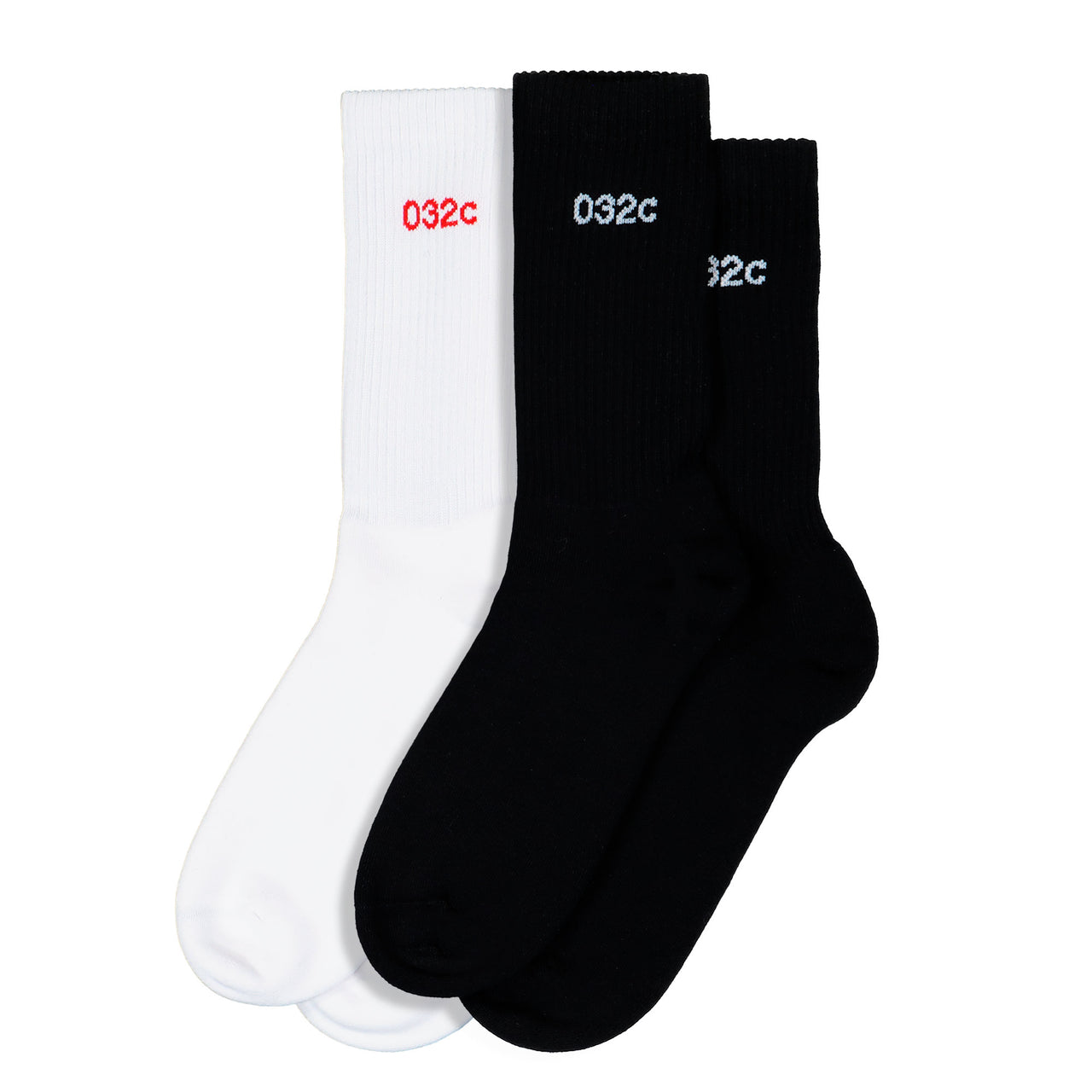 032c Remove Before Sex Socks-2 Pack Black / White / White / Red Socks F25-UUK-3911-900 | Overkill
