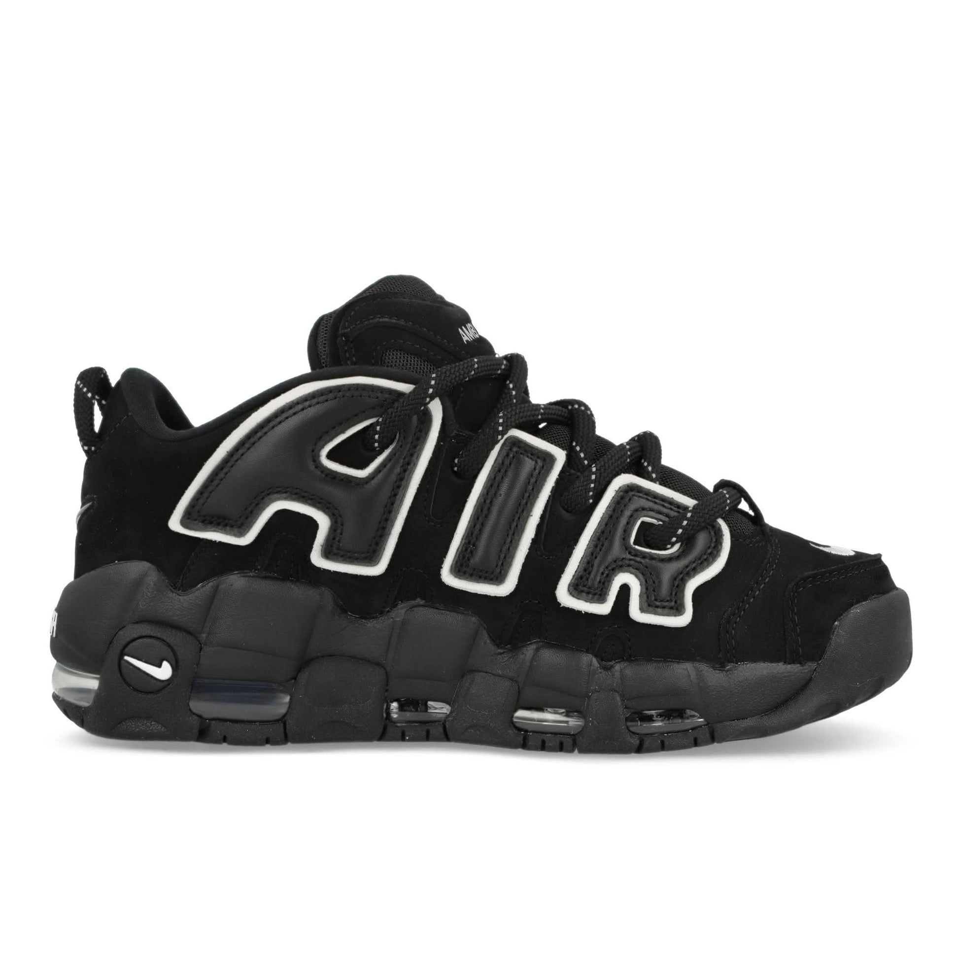 Ambush Air More Uptempo Low SP Black Sneaker Detail view 2 | Gate