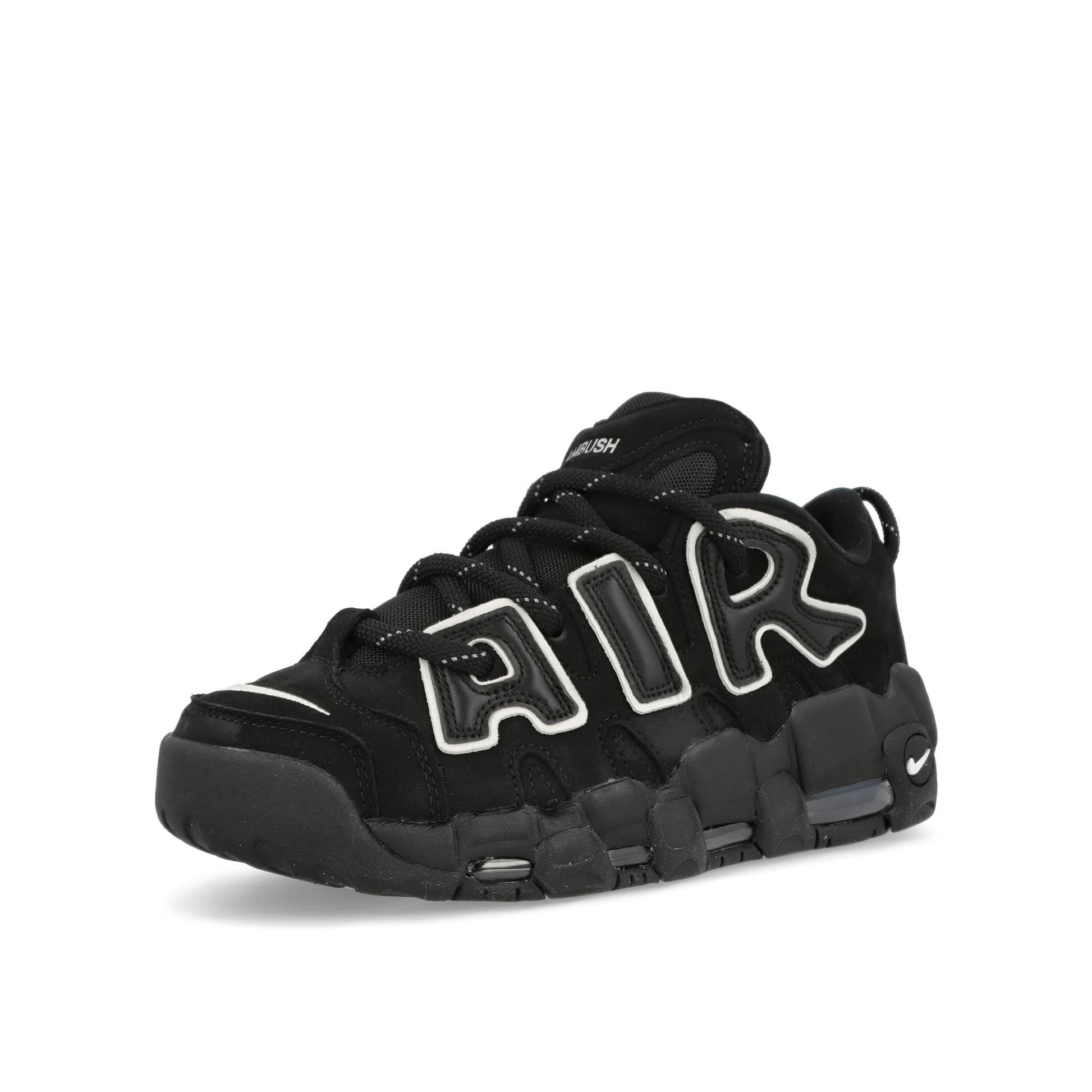 Ambush Air More Uptempo Low SP Black Sneaker Detail view 4 | Gate